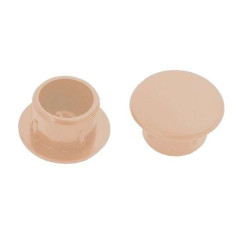 Заглушка под отверстие D10 мм (12шт.) светло-бежевая