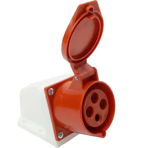 Розетка О/У STEKKER 3P+PE 32A IP44 ST-124 PPG32-124-44 49436