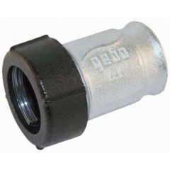 Муфта стальная обжимная GEBO вн. резьба ф 20х3/4