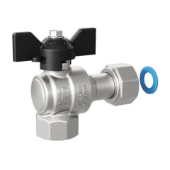 Кран шаровый угловой ф 3/4