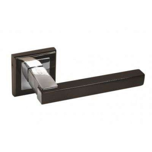 Ручки раздельные PALIDORE А-233 ВН/SN/РС (черный никель/хром) (15539)