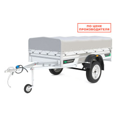 Прицеп АТЛАНТ 2513 (2500х1300, борт h=300, Тент+дуги h=300)