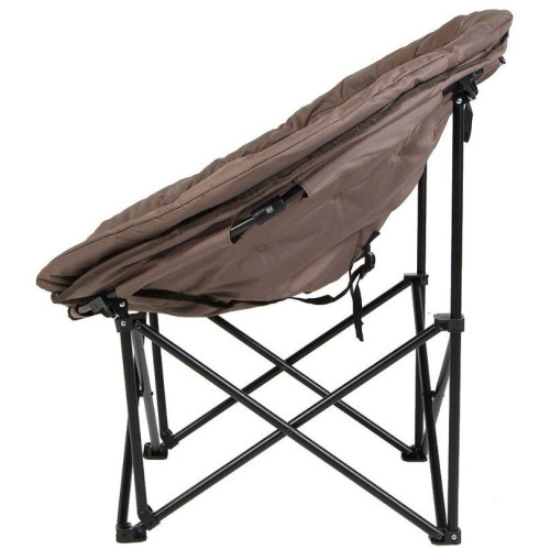 Кресло складное Green Days Лунный, полиэстер. серое до 120кг 107х50х96см (472451)