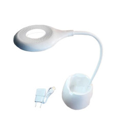 Лампа настольная Люмис S530 LED с MP3 АКБ диммер, белый