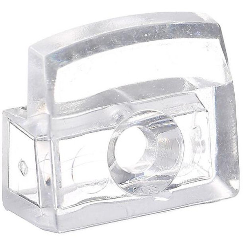 Кляймер прямоугольный, прозрачный(ЦБ011309)