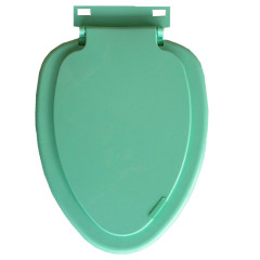 Сиденье для унитаза овальное салатовое