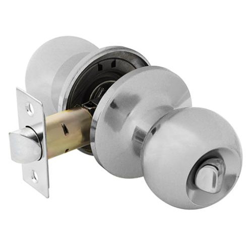 Защелка DK682 CP-BK (6082 CP-B) (фик.) хром (39525) (AJAX)