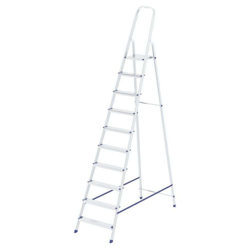 Стремянка СИБРТЕХ (97721) алюминий 10 ступ., h2.05м