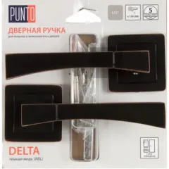 /Ручки раздельные PUNTO DELTA QR/HD ABL-28 темная медь (39885)