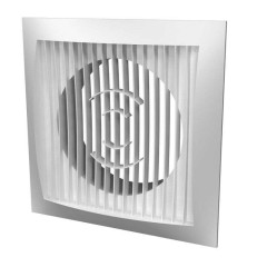 Решетка наружная прямоточная сферическая с фланцем 1717РС12,5Ф