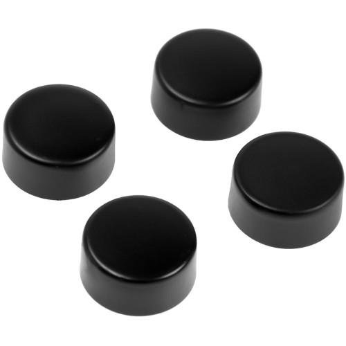 Держатель для зеркала ТУНДРА LIGHT, d=17 мм, без сверления, цвет черный, пластик, 4 шт. 9438926