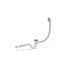 Сифон для ванны клик-клак АНИПЛАСТ ЕС155S 1 1/2''х40 с гибкой трубой 40х50