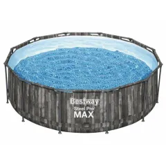 Бассейн каркасный Bestway Steel Pro Max 366х122см, 10250л, фильтр-насос, лестница 561PZ BW