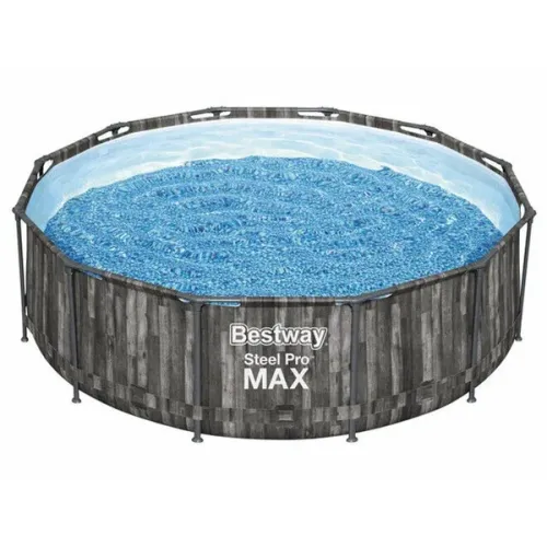 Бассейн каркасный Bestway Steel Pro Max 366х122см, 10250л, фильтр-насос, лестница 561PZ BW