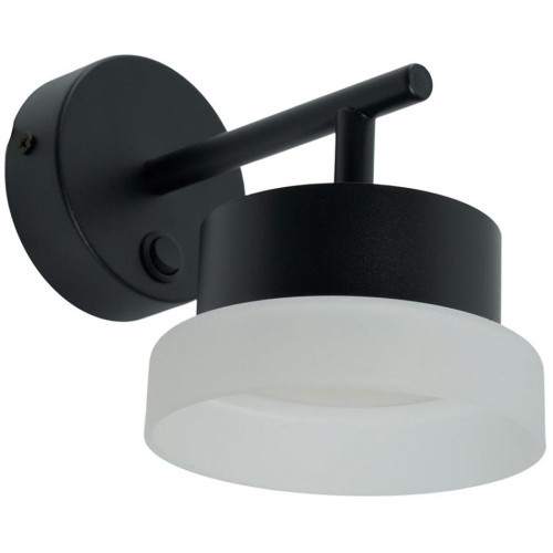 Светильник настенный FERON HL4600 OPAL GX53 черный(51685)