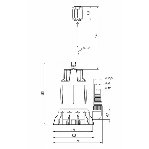 |Насос дренажный ДЖИЛЕКС Дренажник 550/14 (5151)