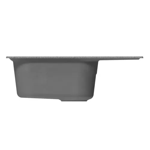 Мойка комп. MIXLINE ML-GM18 490х640x190мм, темно-серая, сифон