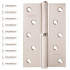 Петля врезная APECS 120*80-В-Steel-NIS-L никель (8429)