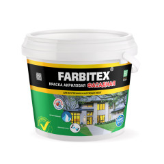 Краска в/д FARBITEX акрил. Фасадная 3кг