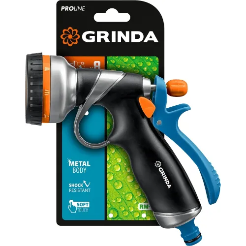Пистолет-распылитель GRINDA PROLine RM-8 8 режимов (8-427143)