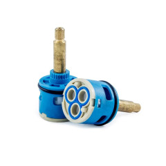 Кран-букса для душевой кабины на 2 позиции (картридж) ДАНА