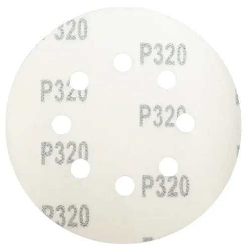 Круг шлиф. MATRIX перф. 125мм, P 320, 5 шт (73813)