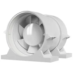 Вентилятор осевой приточно-вытяжной D100 PRO 4 с крепежным комплектом