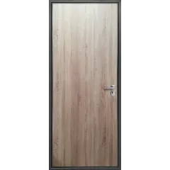 Дверь метал. 4,5 см Стройгост, металл/хдф Дуб сонома (2050*960, Правая)