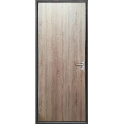 Дверь метал. 4,5 см Стройгост, металл/хдф Дуб сонома (2050*960, Правая)