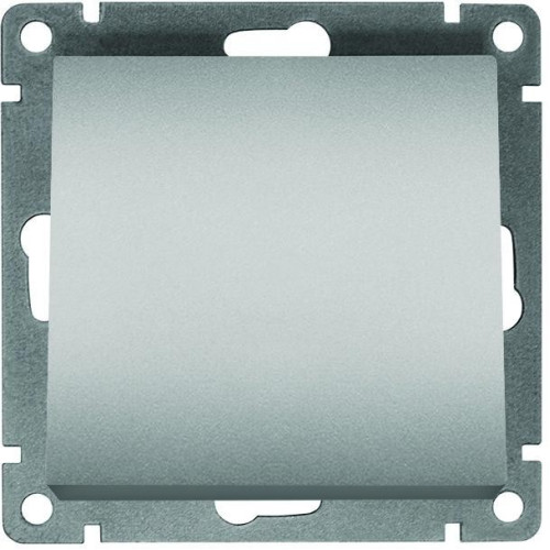 Выключатель 1-кл Universal Афина 10А серебро A0021-S