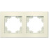 Рамка 2-пост UNIVersal Афина сл.кость A0044-I