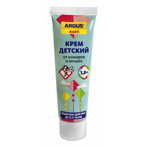 Крем от комаров ARGUS baby детский 42мл (AR-632)