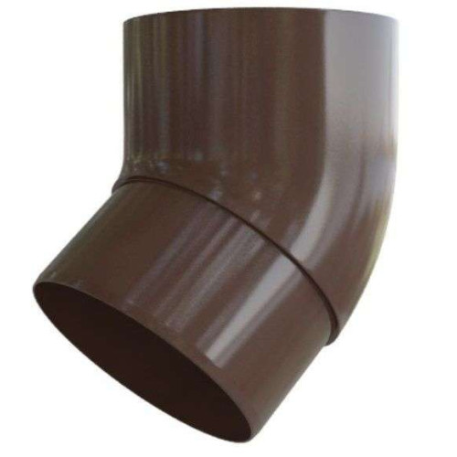 АЛЬТА ЭЛИТ КОРИЧНЕВЫЙ колено трубы 45 градусов