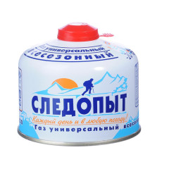 Баллон газовый СЛЕДОПЫТ 230гр резьбов., всесезонный (PF-FG-230)