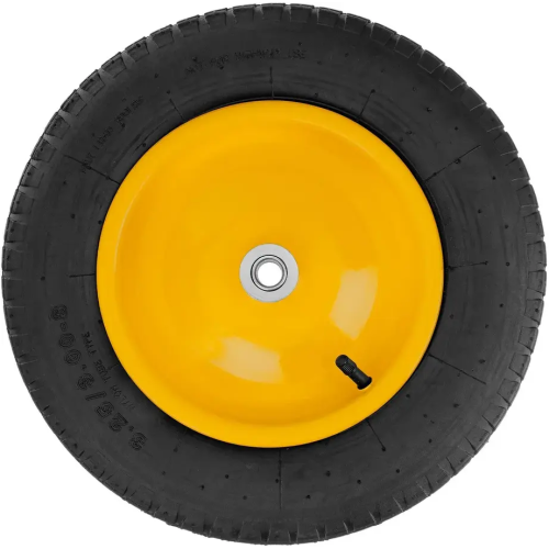 Колесо для тачки PALISAD 4.80/4.00-8 D380мм, пневм.внут. диам. 20мм, ось 90мм (68948)
