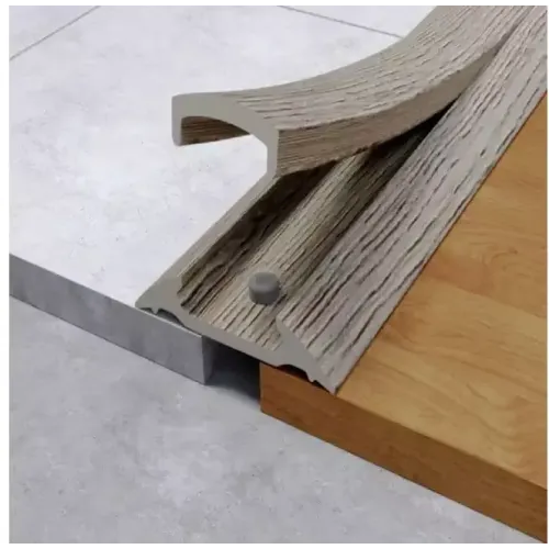 Порог с кабель-каналом 42мм 1,6 Дуб латте ПВХ (ПМК42-1,6 229 ИДЕАЛ)