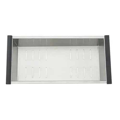 Мойка нерж. врезная GAPPO 50х40х21,5 см тол. 3 мм, сатин (сифон, коландер) GS5040