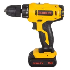 Шуруповерт EUROLUX ДА-16/2Li (72/14/51) (*15)