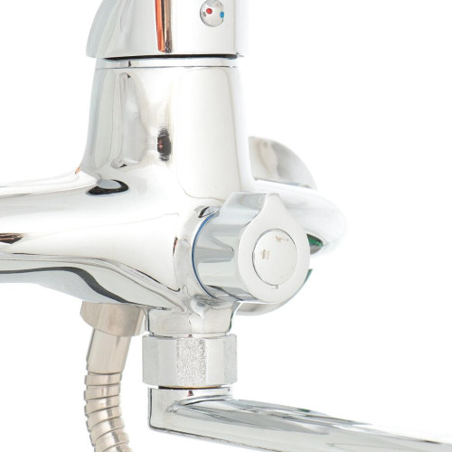 Смеситель для ванны G-LAUF KLO7-A149, ф 40, плоский излив