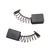 Щетки графитовые AEZ (№556/1) (6х9х12)нов. обр, пятак круглый d-7.5, Интерскол ДУ 550, 650, 750, 780Wt