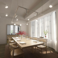 Светильник трековый ES LTB50 Brain 12W 4200K белый(*1)