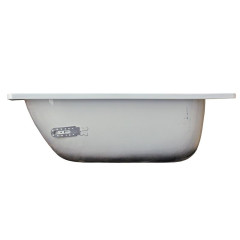 Ванна стальная ANTIKA 130х70х40см с ножками