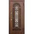 Дверь метал. 13 см VITRA Винорит Патина Грецкий орех/Сосна белая  (2050*960, Правая)