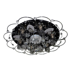 Светильник ЭкономСвет 70014/6BK WT+BK RC WTLED