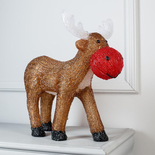 Фигурка декоративная Олень мультяшный 40х16х12см (6482748)