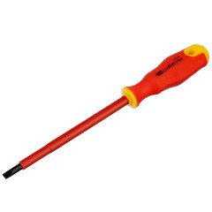 Отвертка диэлектр. СИБРТЕХ SL 5.5х125 мм (12933)
