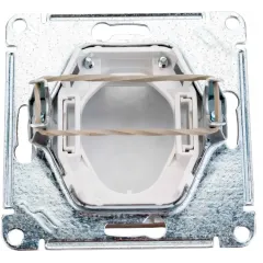 Розетка вывода кабеля AtlasDesign шампань SchE ATN000599