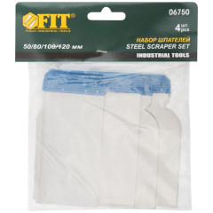 Шпатели Япончик FIT металл. 4 шт (06750)