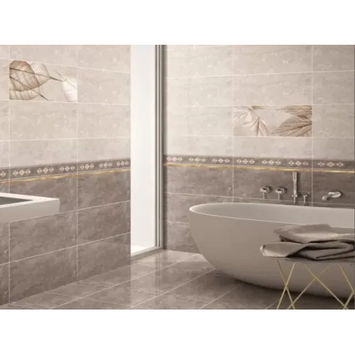 Плитка облицовочная 300*600*8,5 Ирида Декор 1 Листья (TP3688F1) Ректификат (в уп. 1,8 м2)