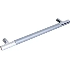 Ручка мебельная рейлинг С15 160мм матовый хром(ЦБ009798)